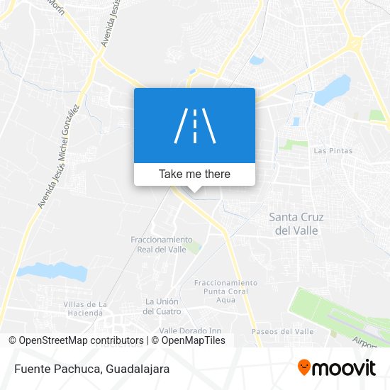 Mapa de Fuente Pachuca