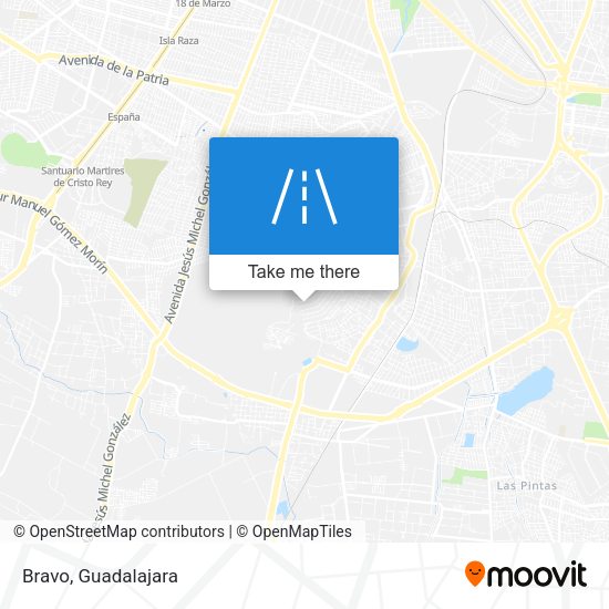 Mapa de Bravo