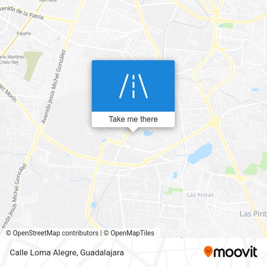 Calle Loma Alegre map