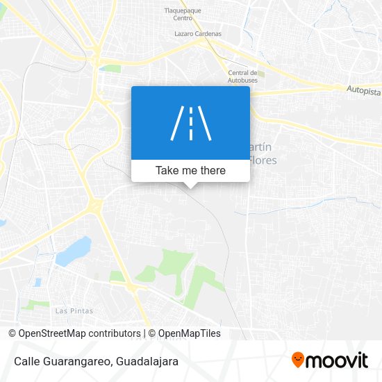 Calle Guarangareo map