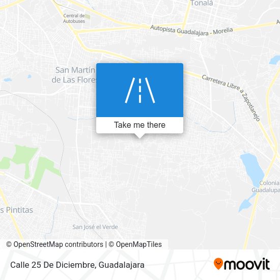 Calle 25 De Diciembre map