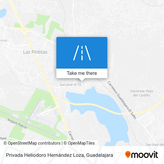 Privada Heliodoro Hernández Loza map
