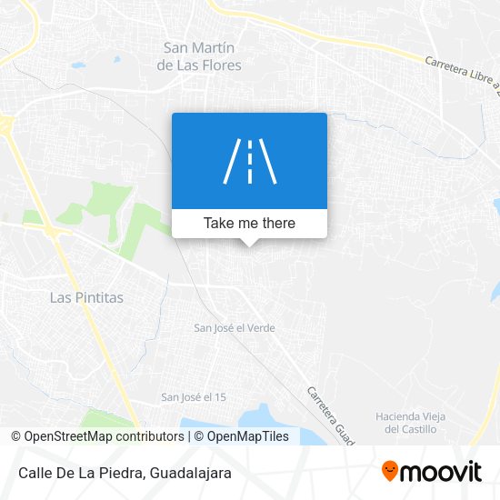 Calle De La Piedra map
