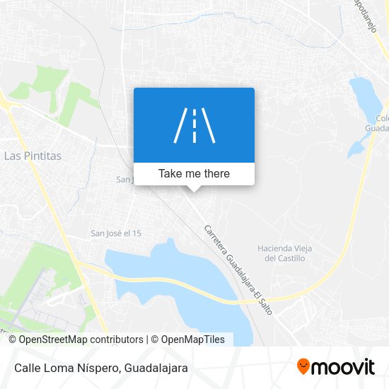 Calle Loma Níspero map
