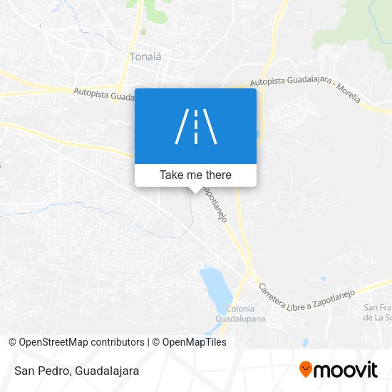 Mapa de San Pedro