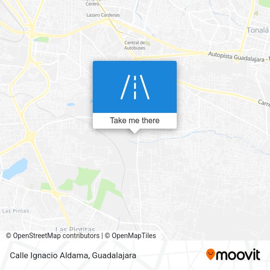 Calle Ignacio Aldama map