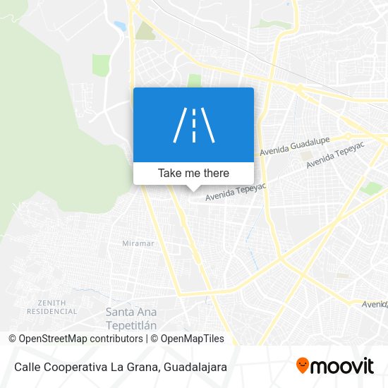 Calle Cooperativa La Grana map