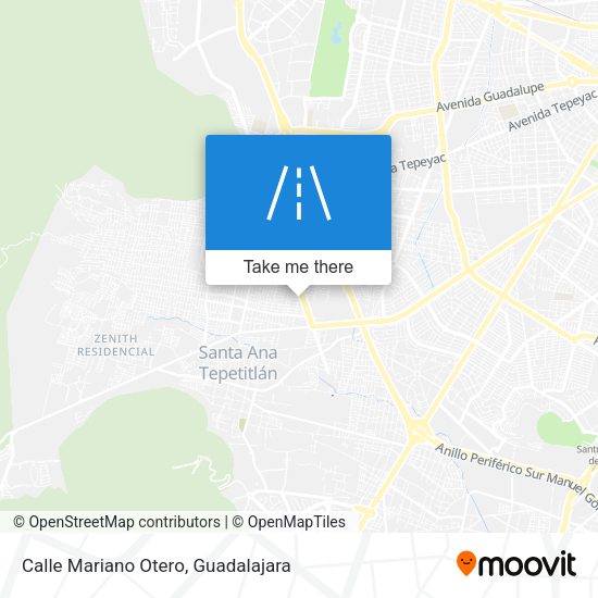 Calle Mariano Otero map