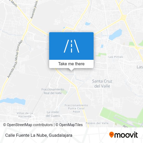 Calle Fuente La Nube map