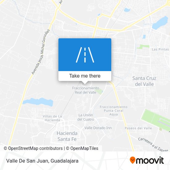 Mapa de Valle De San Juan