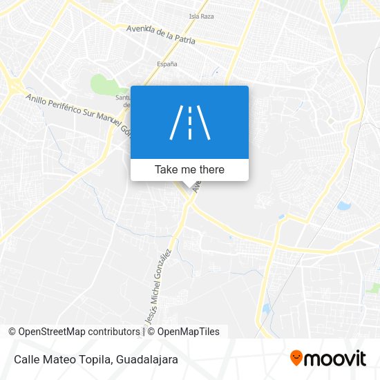 Calle Mateo Topila map