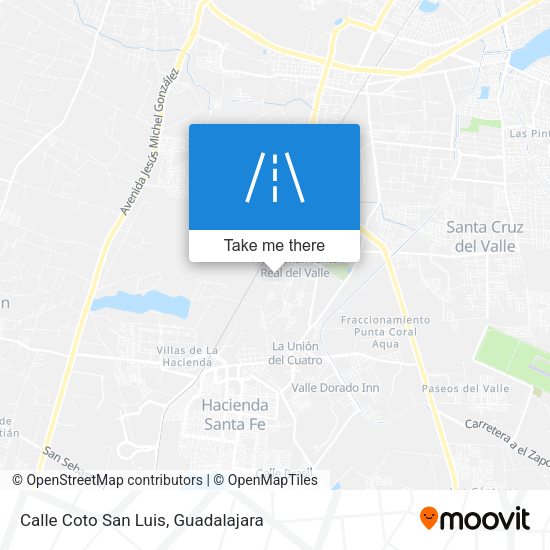 Mapa de Calle Coto San Luis