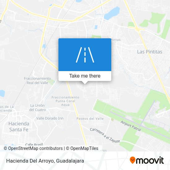 Mapa de Hacienda Del Arroyo
