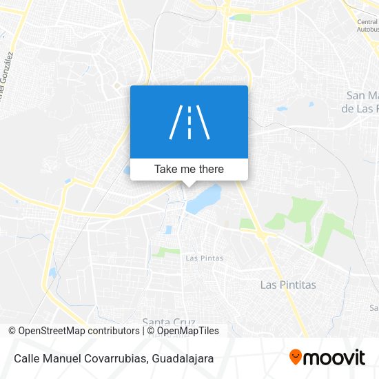 Mapa de Calle Manuel Covarrubias