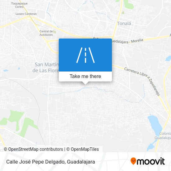 Calle José Pepe Delgado map