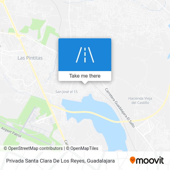 Privada Santa Clara De Los Reyes map