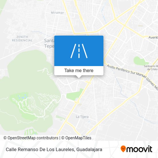 Mapa de Calle Remanso De Los Laureles