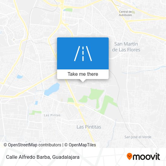 Calle Alfredo Barba map