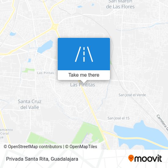 Mapa de Privada Santa Rita
