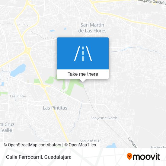 Calle Ferrocarril map