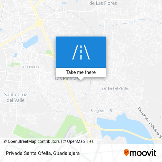 Privada Santa Ofelia map