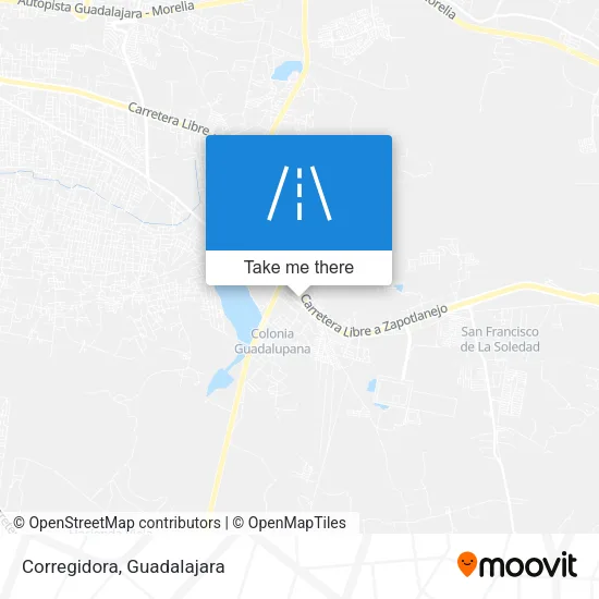 Corregidora map