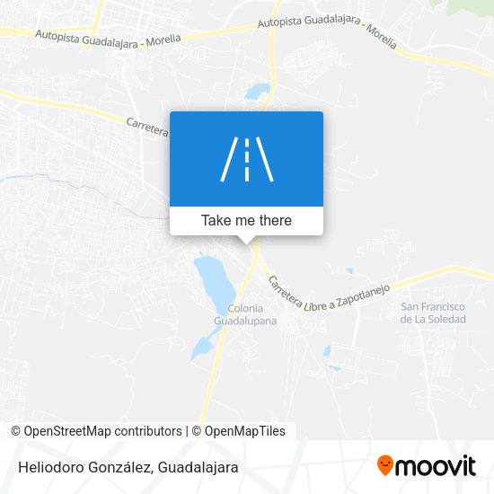 Heliodoro González map