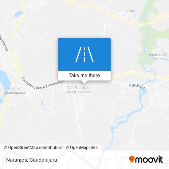 Mapa de Naranjos