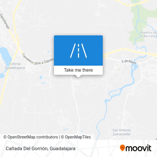 Mapa de Cañada Del Gorrión