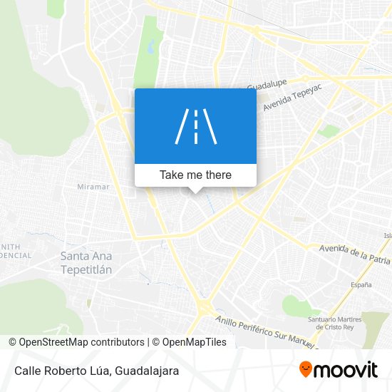 Calle Roberto Lúa map