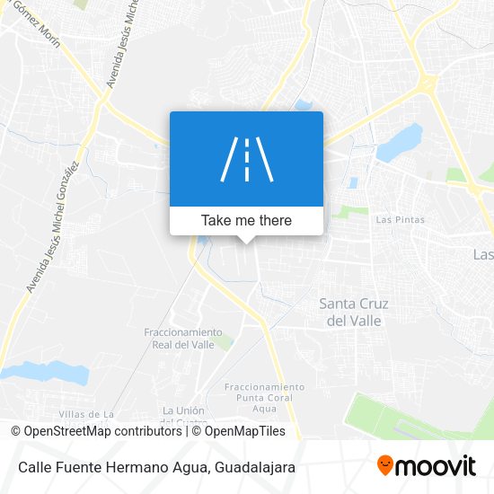 Calle Fuente Hermano Agua map