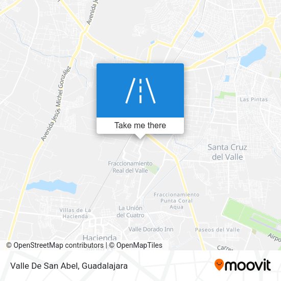 Mapa de Valle De San Abel