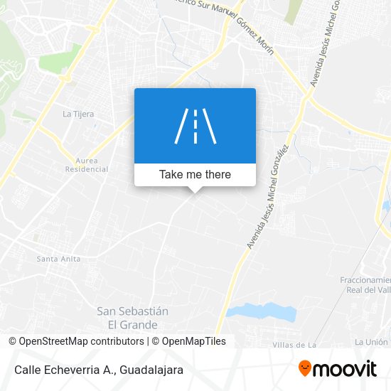 Calle Echeverria A. map