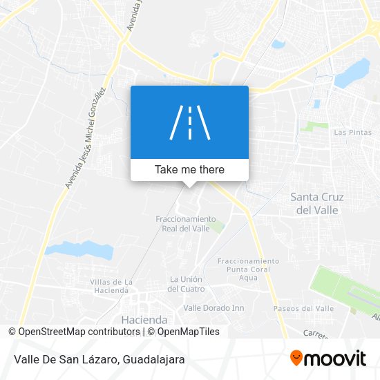 Valle De San Lázaro map