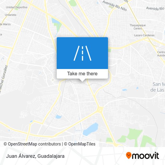 Juan Álvarez map