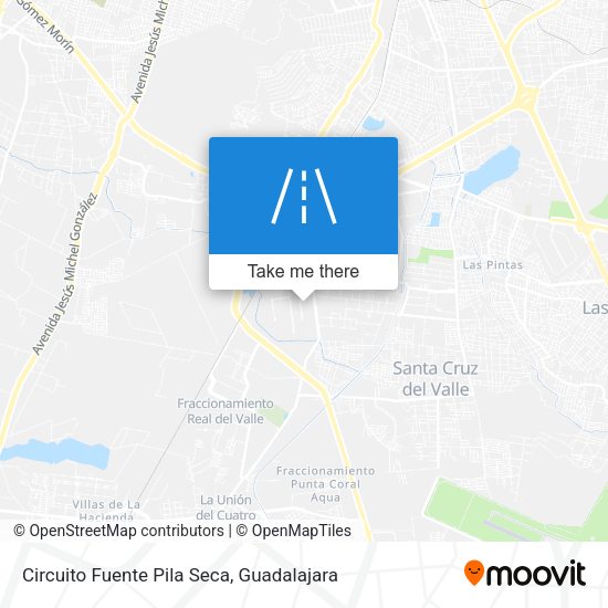 Circuito Fuente Pila Seca map