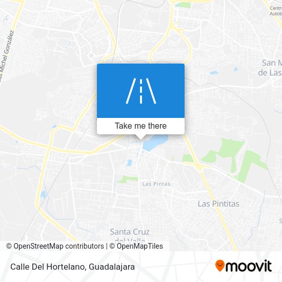 Calle Del Hortelano map