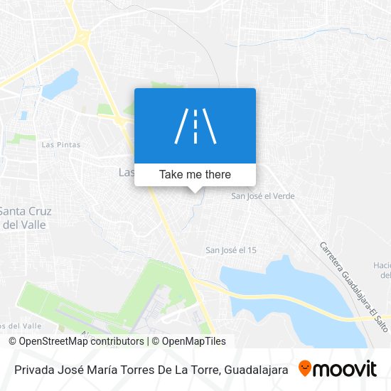 Mapa de Privada José María Torres De La Torre