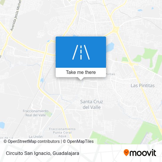 Circuito San Ignacio map