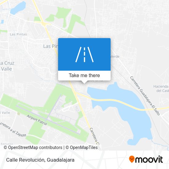 Calle Revolución map