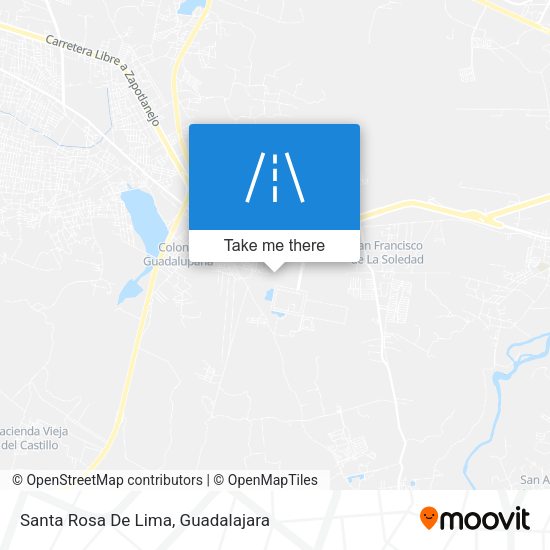 Mapa de Santa Rosa De Lima