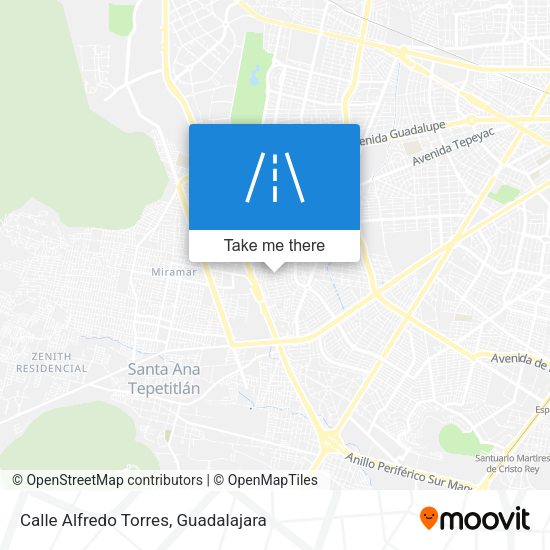Calle Alfredo Torres map