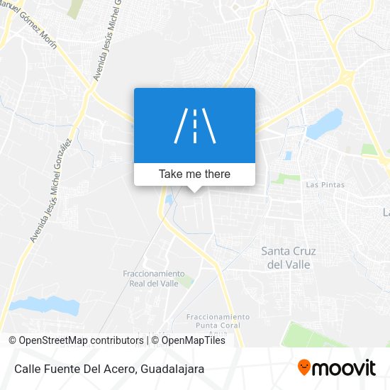 Calle Fuente Del Acero map