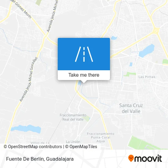 Fuente De Berlín map