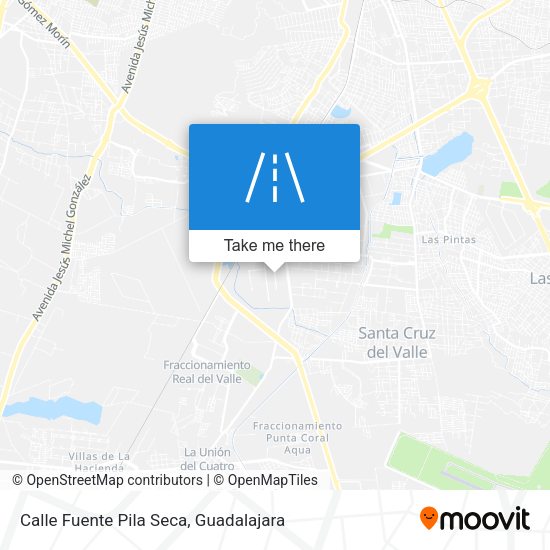 Mapa de Calle Fuente Pila Seca