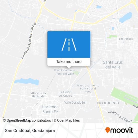 San Cristóbal map