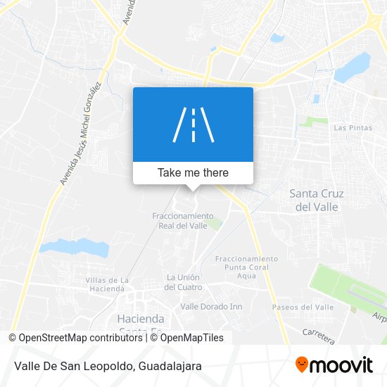 Valle De San Leopoldo map