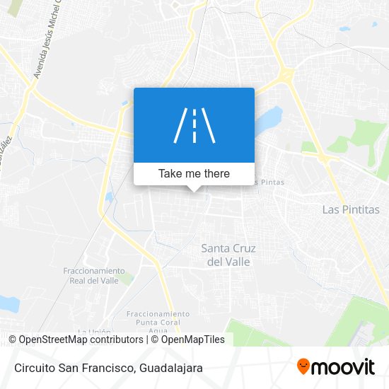 Mapa de Circuito San Francisco