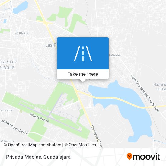 Mapa de Privada Macías
