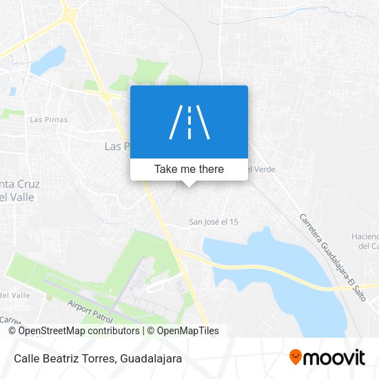 Mapa de Calle Beatriz Torres